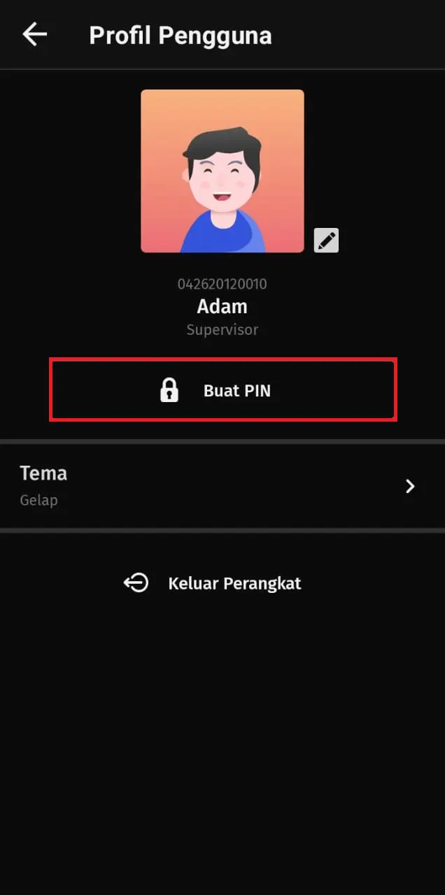 Cara Memperbarui Profil Akun